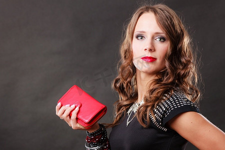 时尚优雅的晚装.卡通动漫人物人物特写