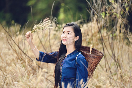 连衣裙亚洲女性摄影照片_亚洲，亚洲，有吸引力，背景