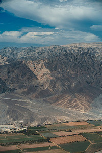 秘鲁安第斯山脉风景如画的山脉