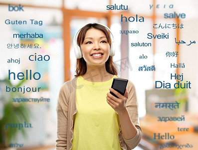  智能手机，外语，翻译