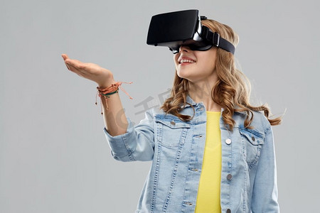  虚拟，现实，耳机，VR