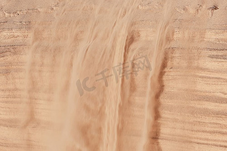 纹理火星沙地山脉/纹理火星景观，破碎的红砂，红沙丘