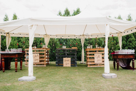 婚礼宴会厅,宴会厅装修,大气装饰帐篷雨伞