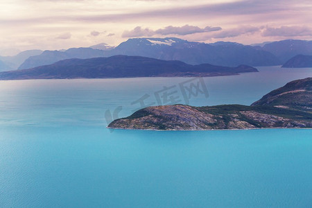 挪威北部风景如画的风景