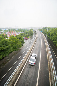 交通风景街景道路车流