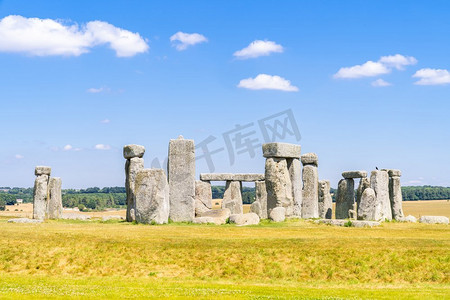 英国巨石阵景观英国，联合国教科文组织世界遗产。