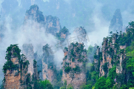  山，风景