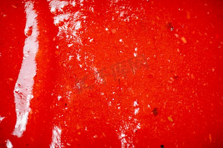 西红柿酱摄影照片_成熟的西红柿酱汁。宏观背景。番茄酱的质地。高质量的照片。成熟的西红柿酱汁。宏观背景。