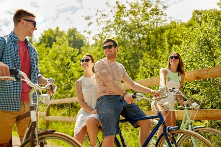 骑自行车，夏天，骑车，乡村
