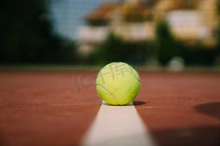 网球盯防。高分辨率照片。网球盯防。高质量照片