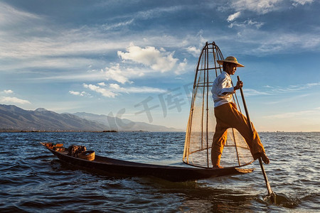 亚洲渔民，镶嵌，镶嵌