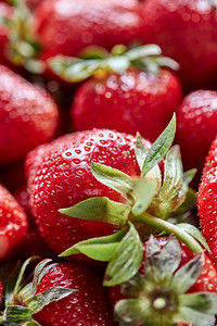  草莓，健康，饮食，抗氧化剂