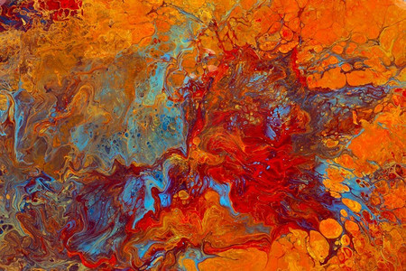 染色橙色紫红色油漆枫叶地图角框边秋叶组成枫叶工笔画抽象艺术背景