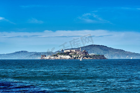 美国加利福尼亚州旧金山的恶魔岛。