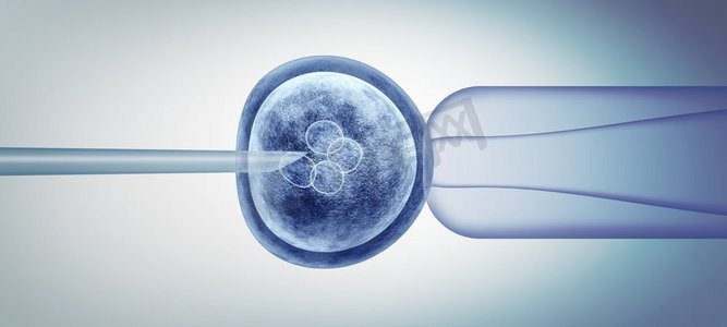 编辑基因生物学和生殖基因生物技术作为3D插图。