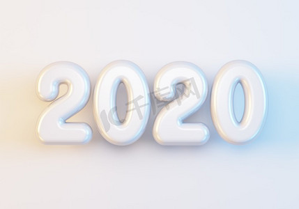 2020海报背景摄影照片_2020新年快乐创意设计背景或贺卡