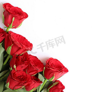 其他功能摄影照片_周年纪念、婚礼、生日或其他庆祝活动的红玫瑰多功能背景