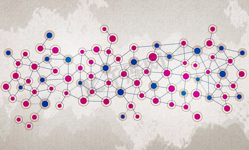 社会互动和交流.花朵图案花背景