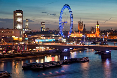 伦敦泰晤士河摄影照片_城市，城市，首都，城市