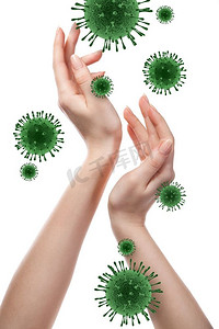 冠状病毒，新冠肺炎，细菌，预防