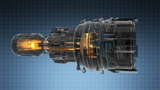 南京航天航空大学摄影照片_飞机、飞机概念、航空航天工业的环形旋转喷气发动机涡轮。环形旋转喷气发动机涡轮