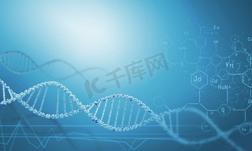 淀粉分子摄影照片_DNA分子。高科技DNA分子的生物化学背景概念