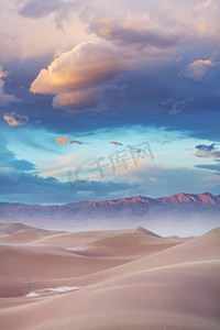 加利福尼亚州的沙丘。美国加州死亡谷国家公园的沙丘