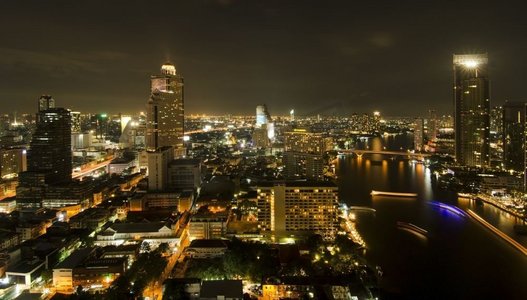 泰国曼谷的现代城市景观城市景观。