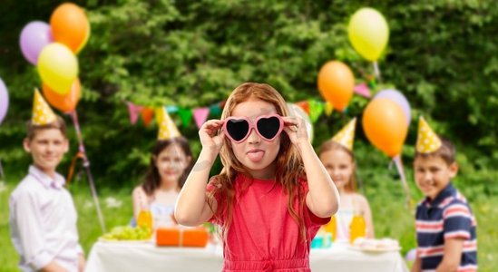 生日、派对、孩子、孩子