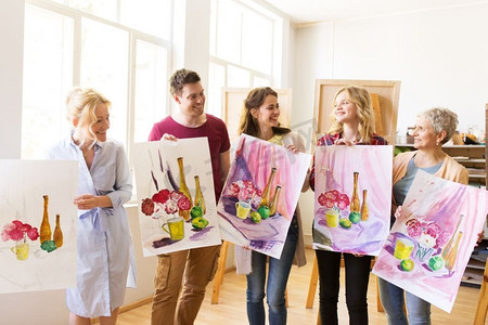  creativity，painting，artist，group