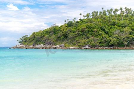 泰国普吉岛Racha岛有美丽珊瑚景观的浮潜地点