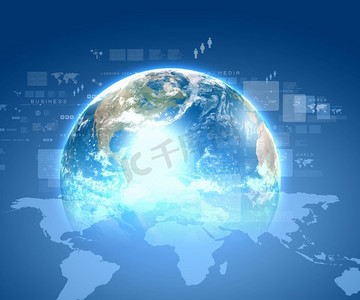 互联网概念说明。互联网技术概念的全球业务从概念系列