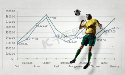 统计表格摄影照片_足球比赛统计。足球运动员击球和后台进度信息图