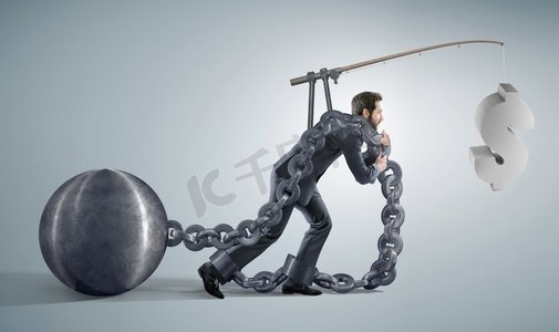 展示野心勃勃的经理的概念照片