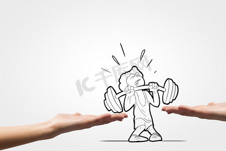人物个人vip和企业vip免费下载一个人举重的动物漫画简笔画个人vip和
