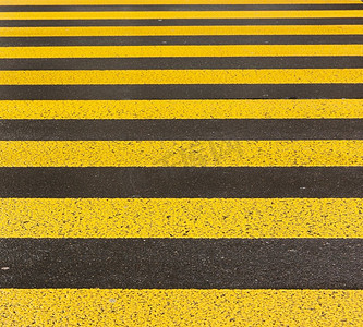 黄色道路标线