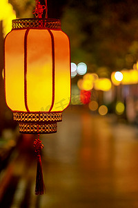 节日中国风喜庆摄影照片_喜庆红灯笼欢度春节新年