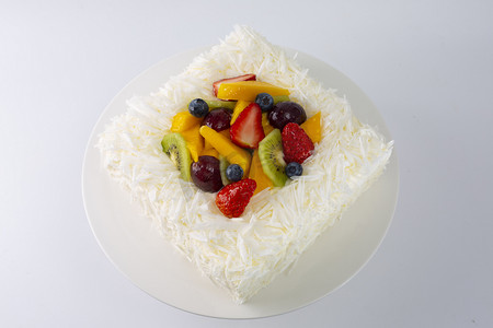 蛋糕糕点精致甜品鲜果蛋糕店烘焙多层生日夹心芒果白巧