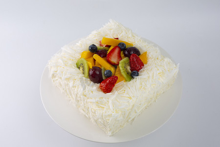 蛋糕糕点精致甜品蛋糕店烘焙多层鲜果生日夹心芒果