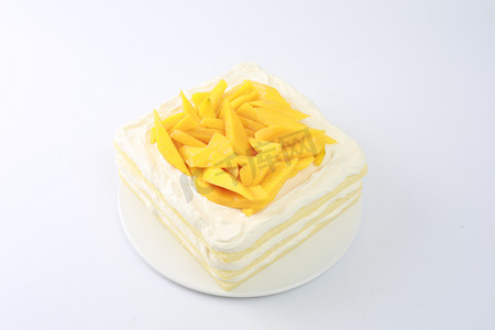 蛋糕糕点精致甜品蛋糕店烘焙生日多层芒果夹心