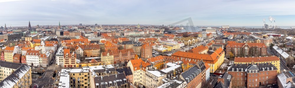 哥本哈根鸟瞰丹麦全景