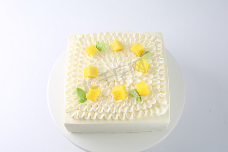 蛋糕糕点生日精致甜品蛋糕店烘焙鲜果芒果夹心多层