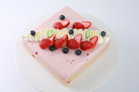蛋糕糕点生日慕致甜品蛋糕店烘焙鲜果多层草莓夹心奶油