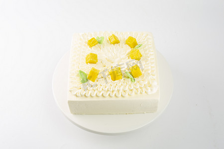 蛋糕糕点精致甜品夹心多层蛋糕店烘焙鲜果芒果生日