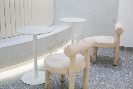 桌椅奶茶店布置环境装饰