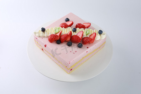 蛋糕糕点生日慕致甜品蛋糕店烘焙鲜果奶油夹心多层草莓