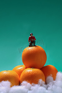 微观水果摄影照片_水果橙子微观健康生活方式蔬菜