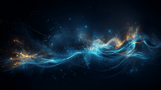 科技科幻线条展示页面背景