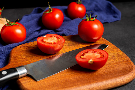 果蔬番茄圣女果室内棚拍