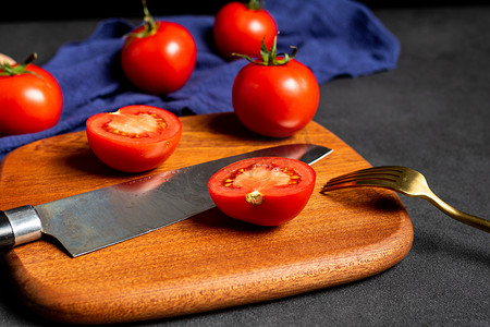 果蔬番茄圣女果室内棚拍